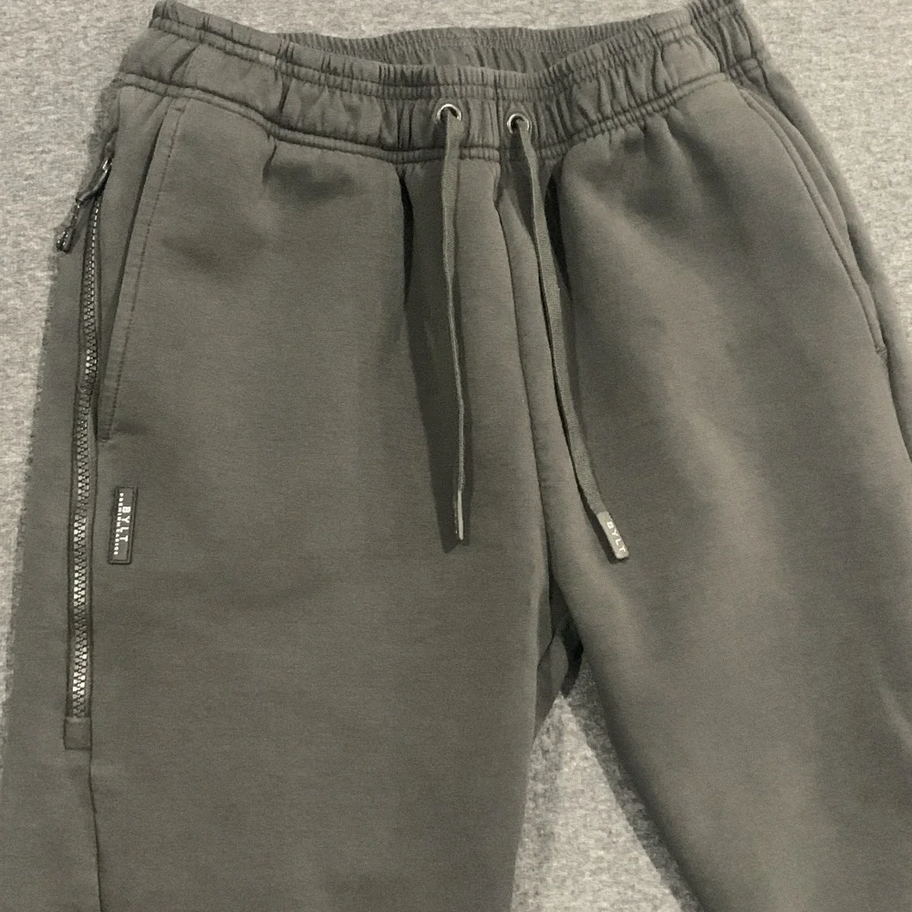 BYLT Roamknit Jogger Gray Wash Pants Cotton Blend - Size M